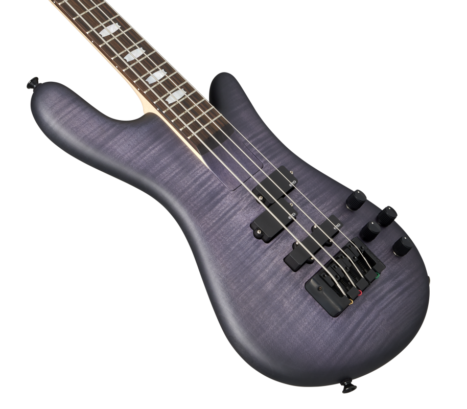 Spector Euro LX BOLT-ON, 4-Saiter, aktiv, Nightshade Matte, B-Ware